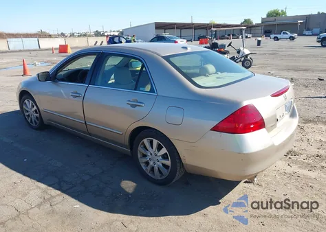 2006 Honda Accord Sdn Ex-L V6 from USA, damaged, VIN 1HGCM665X6A072044